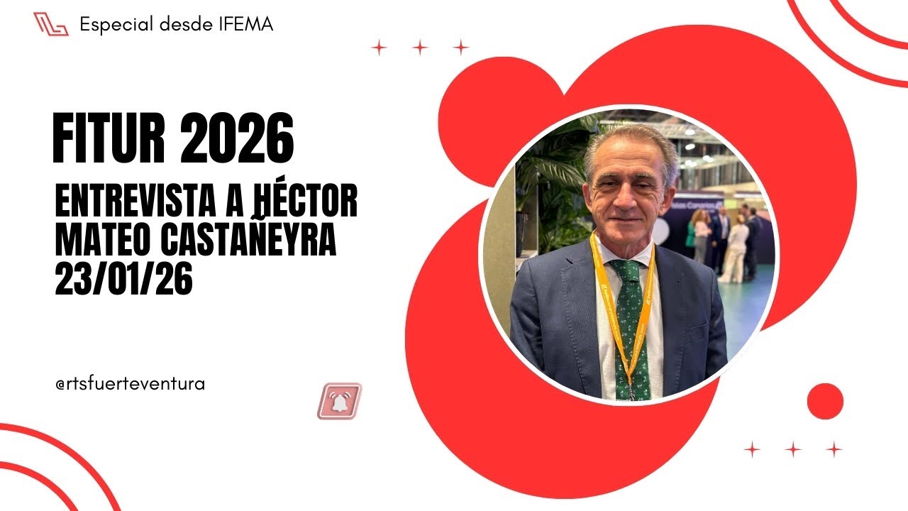 Especial Fitur 2026: Entrevista a Héctor Mateo Castañeyra 23/01/26