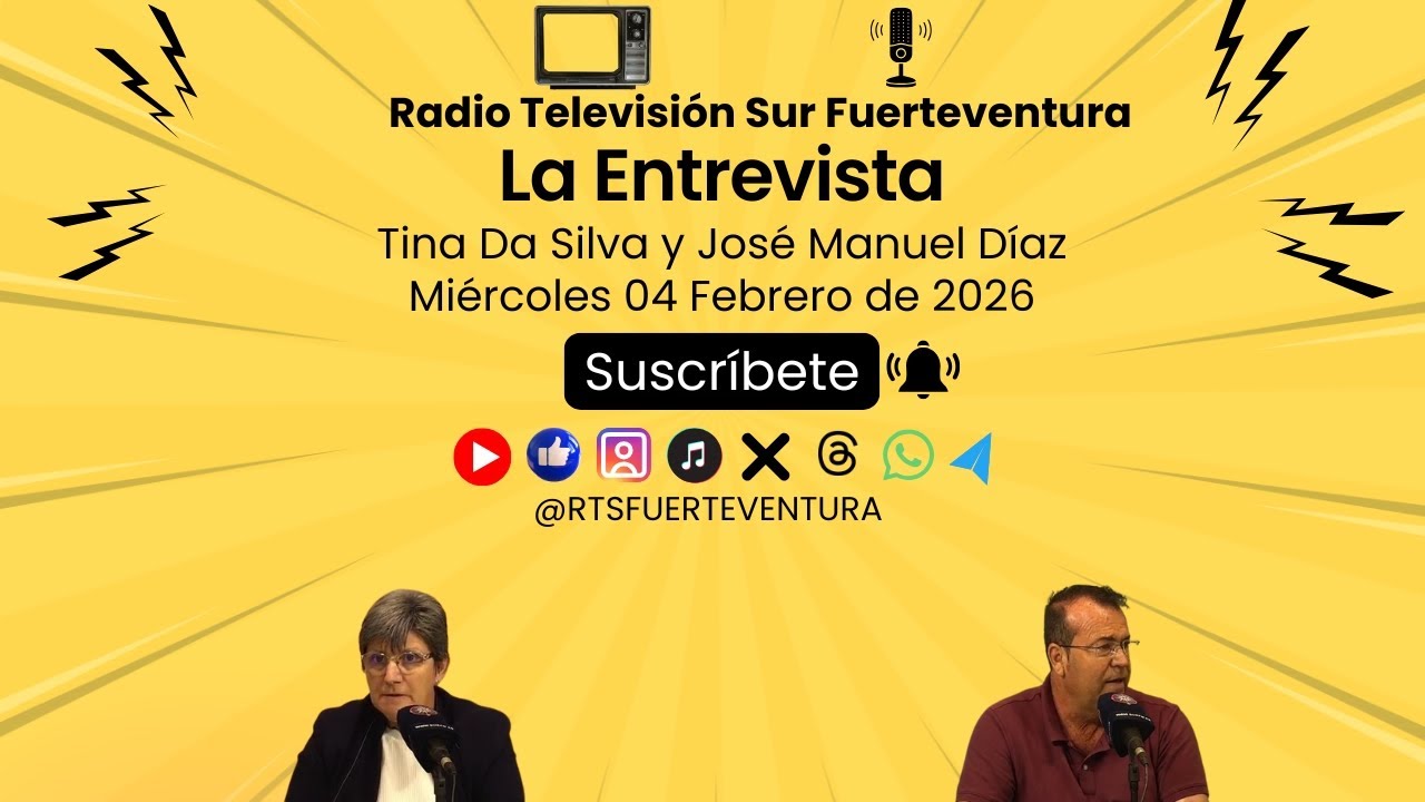 Entrevista a José Manuel Díaz, José Benito Alonso y a Tina Da Silva 04/02/26