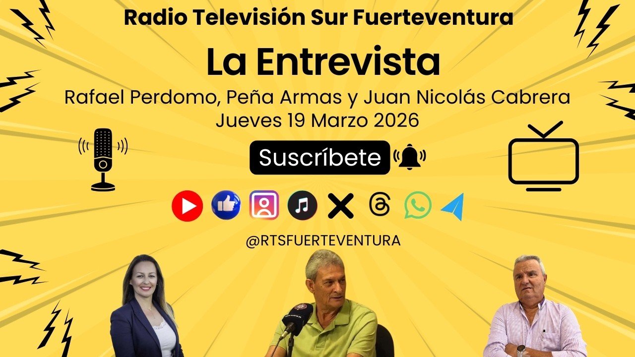 Entrevista a Rafael Perdomo, Peña Armas y Juan Nicolás Cabrera 19/03/26