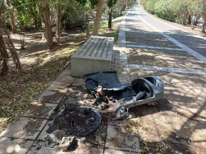actos vandálicos en Costa Calma
