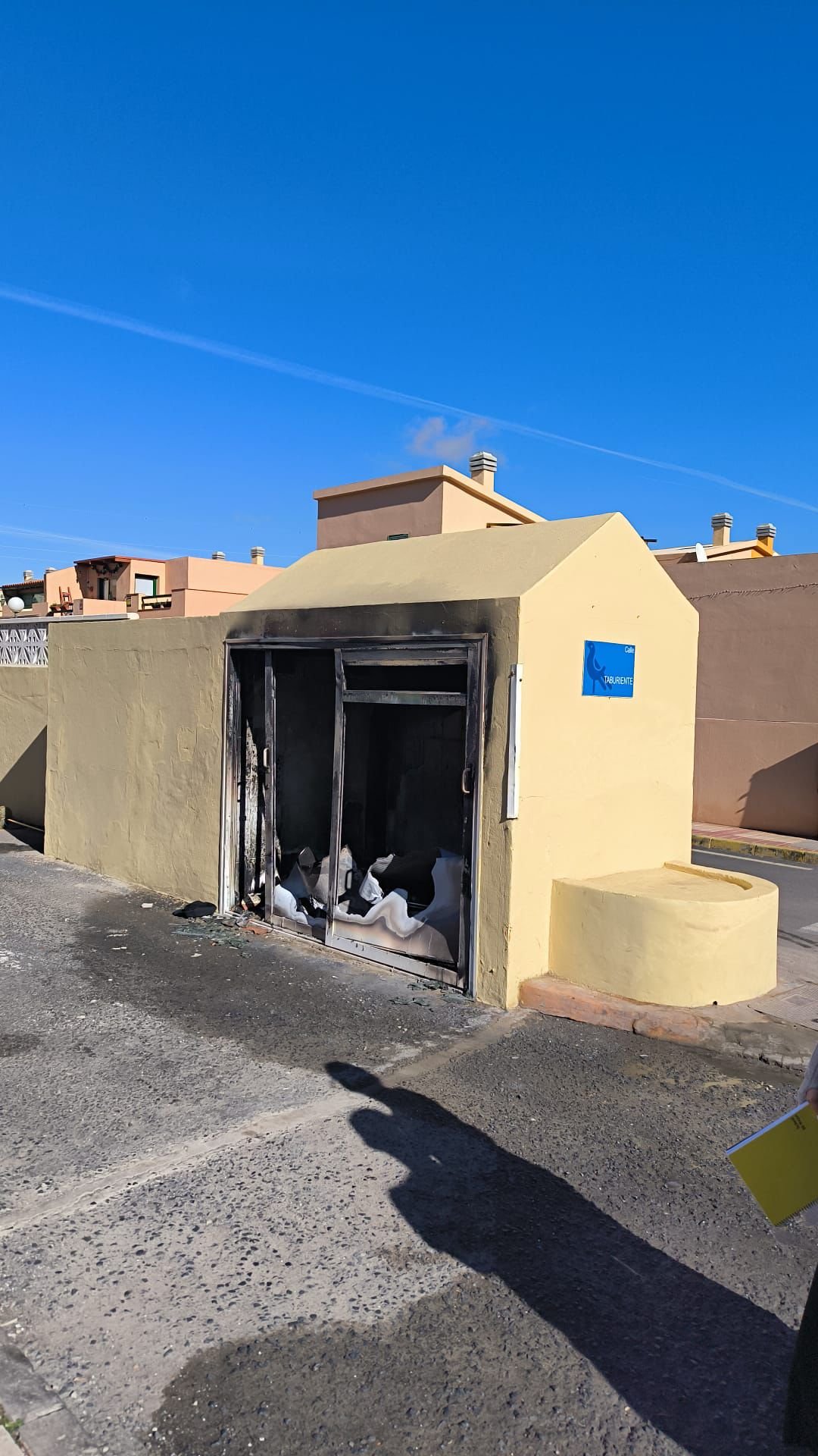 actos vandálicos en Costa Calma