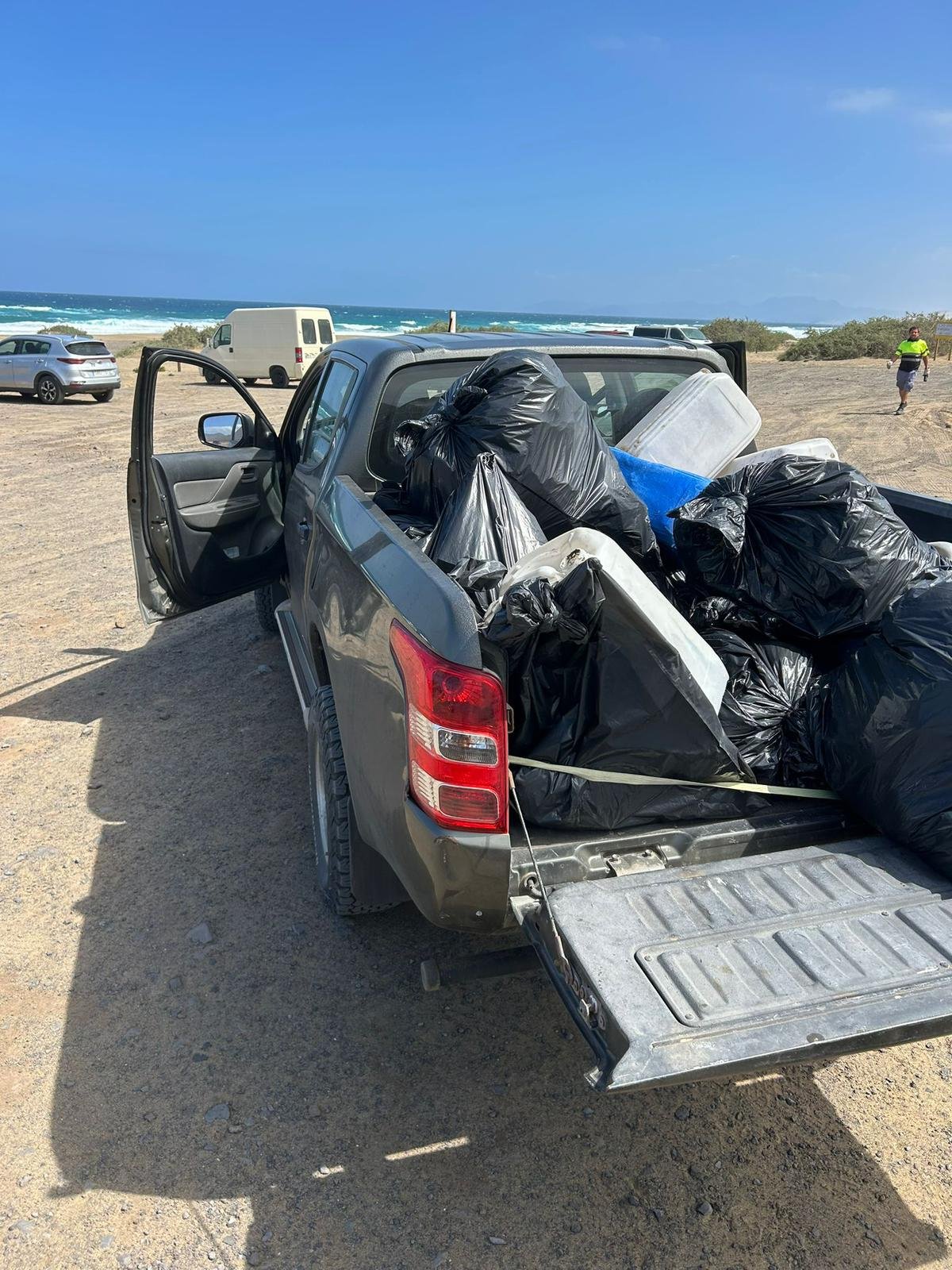 Limpieza de Cofete en Fuerteventura