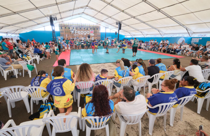 lucha canaria Feaga niños