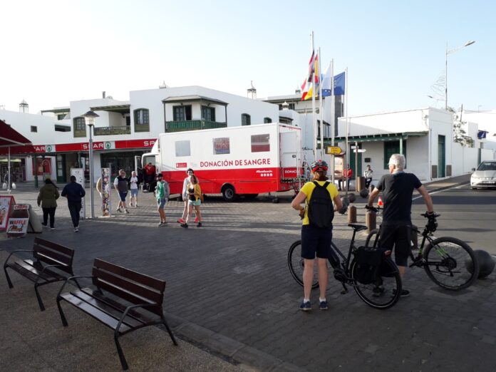 La donación de sangre en Fuerteventura