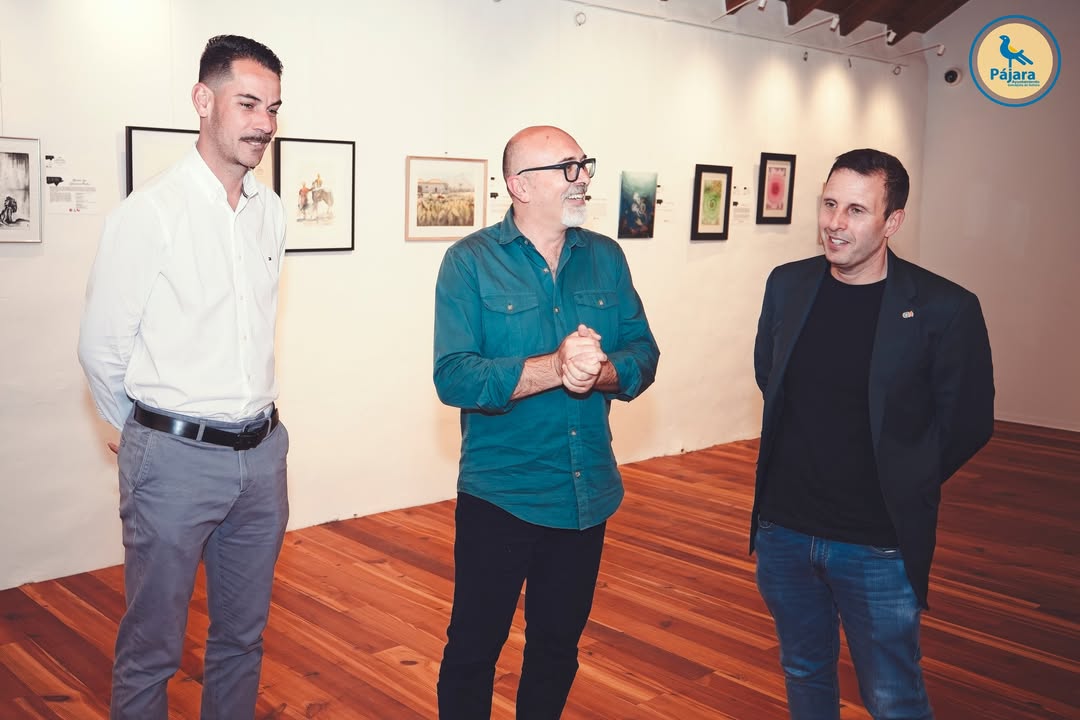 cierre de la exposición en Pájara