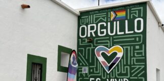 La Oliva inaugura ‘Vivir sin miedo’, el mural que celebra el orgullo LGTBIQ+ 2026