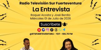 José Benito Alonso y Raquel Acosta cierran la temporada de «El Ayuntamiento de Pájara Informa»