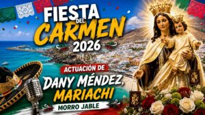 Fiestas del Carmen 2026: Actuación Dany Méndez 05/07/26