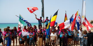 Sotavento inaugura el Mundial de Windsurf y Wingfoil con la élite internacional en Fuerteventura