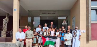 ACTO DE RECEPCIÓN Y BIENVENIDA A LOS/AS NIÑOS/AS SAHARAUIS DEL,PROGRAMA “VACACIONES EN PAZ”